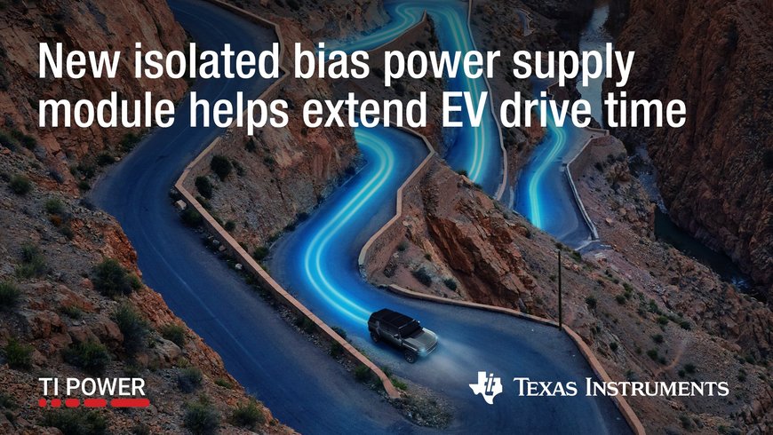 TI TRÄGT MIT EINER MODULTECHNOLOGIE MIT INTEGRIERTEM ÜBERTRAGER ZUR MAXIMIERUNG DER REICHWEITE VON HYBRID- UND ELEKTROFAHRZEUGEN BEI